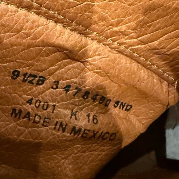 Frye Natalie Double Zip Low Heel Boots Sand Nubuck Leather Bootie 9.5 - Picture 9 of 9